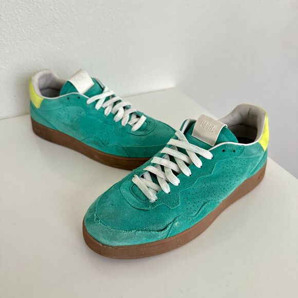 P448 Vert Balanced Suede Sneakers Skateboard Low Top Green Turquoise Men\'s 7.5 main image 12